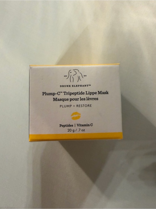 Drunk Elephant Other - Drunk Elephant Plump-C™ Tripeptide Lippe Mask 0.7 oz / 20 g | New in Box